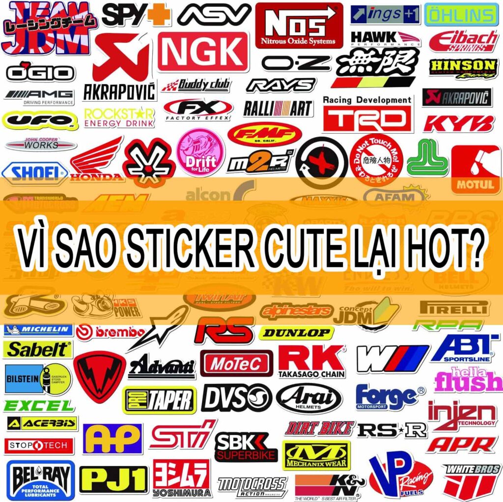 Vì Sao Sticker Cute Lại Hot Trên TikTok? Giải Mã Xu Hướng Decor Dễ Thương Cực Viral 6349b5838abf0616ba4d7aa4 pop sticker car moto modified 1