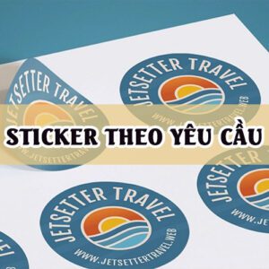 STICKER THEO YEU CAU