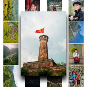 Combo 50 Poster Dán Tường Vùng Núi Phía Bắc – Hùng Vĩ, Mộc Mạc, Đậm Chất Việt