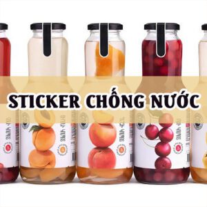 sticker chong nuoc
