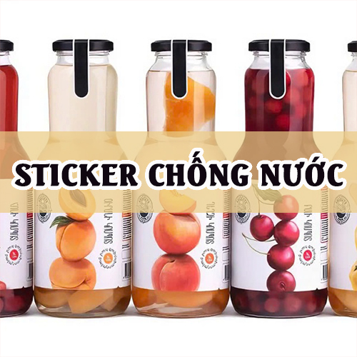 sticker chong nuoc