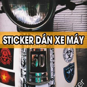 sticker dan xe may