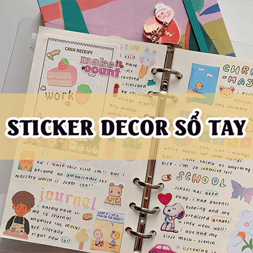 sticker decor so tay