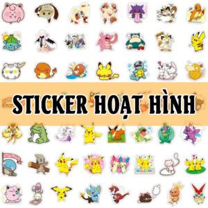 sticker hoat hinh