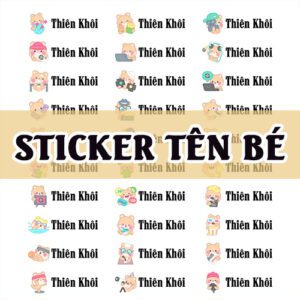 sticker ten be