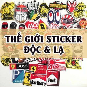 the gioi sticker doc la