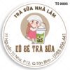 Tem Nhãn Trà Sữa Nhà Làm – Cô Bé Trà Sữa 0005