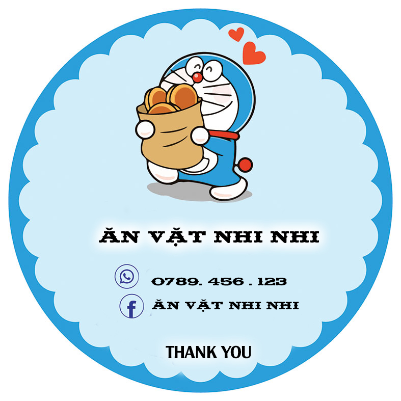 tem nhãn đồ ăn vặt GCI AV 0004