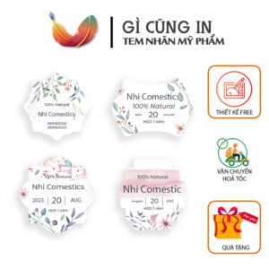 Tem Nhãn Mỹ Phẩm Comestics – Nâng Tầm Thương Hiệu Mỹ Phẩm Việt
