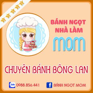Tem Nhãn Bánh Bông Lan – Thương Hiệu Bánh Ngọt Nhà Làm