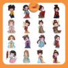 Bộ Sticker Công Chúa mang đến thế giới cổ tích đầy màu sắc với những nàng công chúa xinh đẹp, duyên dáng trong nhiều trang phục và phong cách khác nhau poster1 15