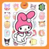 Bộ 50 Sticker Dễ Thương – 50 Hình Cực Xinh, Dán Là Yêu! poster4 2