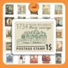 Bộ Sticker Tem Vintage – 50 Hình Kiểu Cổ Điển, Đậm Chất Retro poster4 7